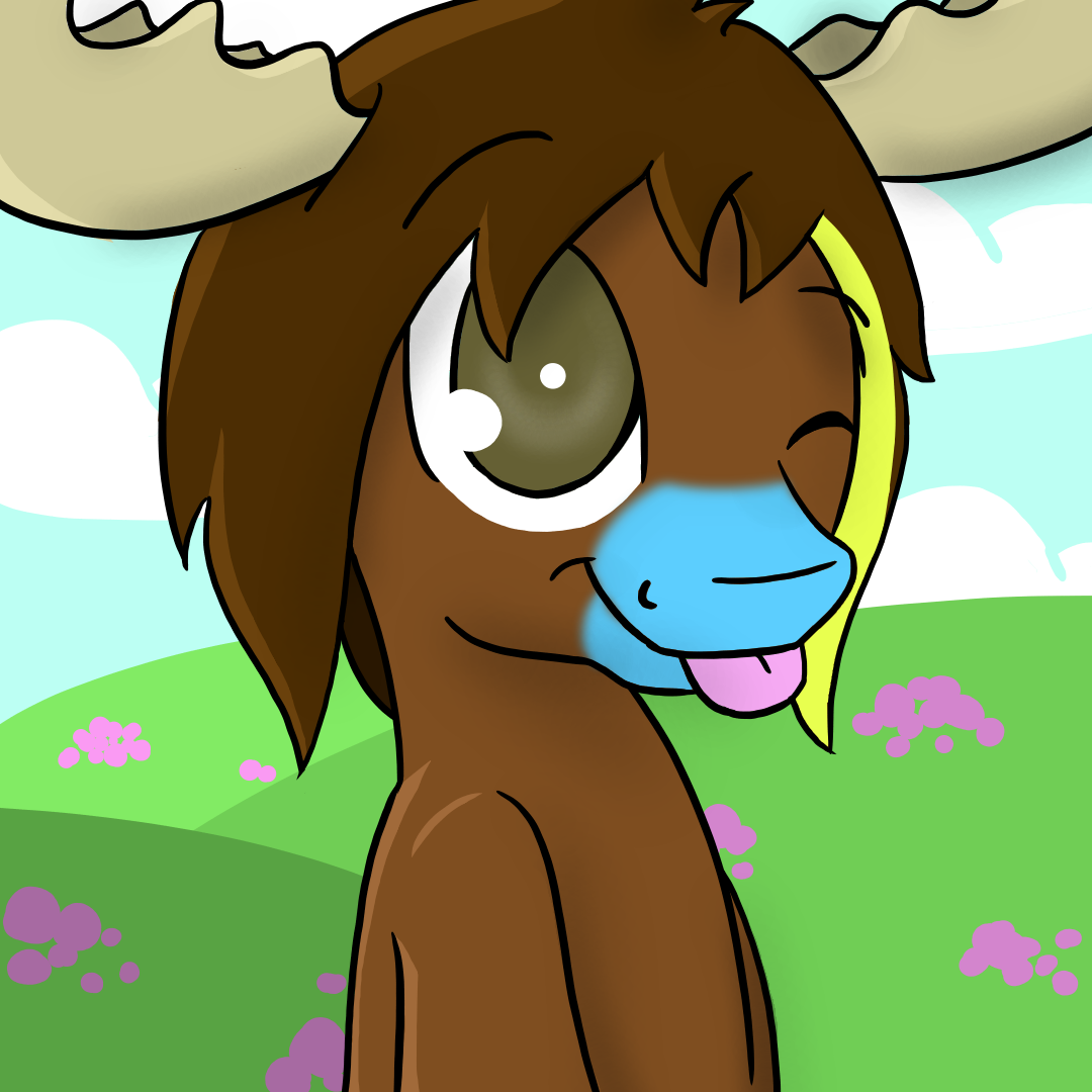 asktartaurus:  asknathanthehero:  A little present for this cute lil moose!  (Eeee!
