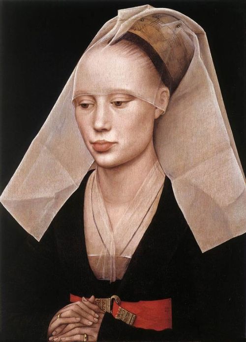 ROGIER VAN DER WEYDEN, Portrait of a Lady. c.1460. Oil on panel | The National Gallery, Washington D
