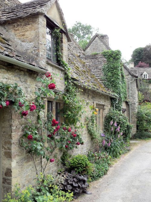 pagewoman: Arlington Row, Bibury, Gloucestershire, England  by Kai Beckmann