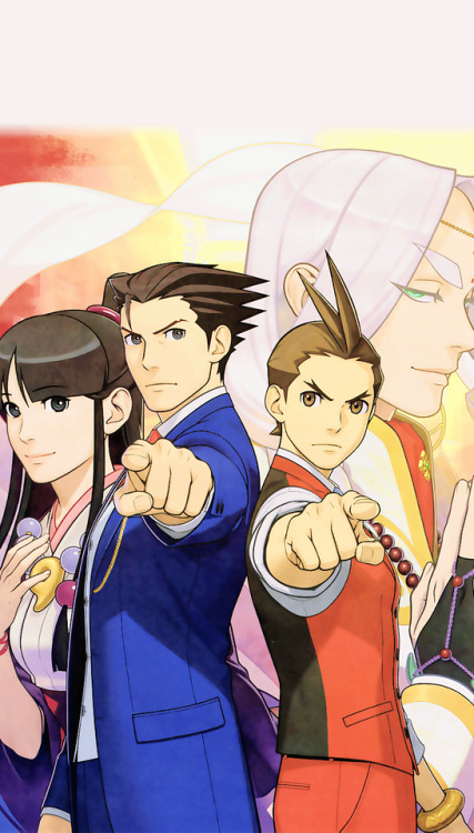 nanahoshis:  Ace Attorney Mobile Wallpapers* Click to see full size*  More Wallpapers  