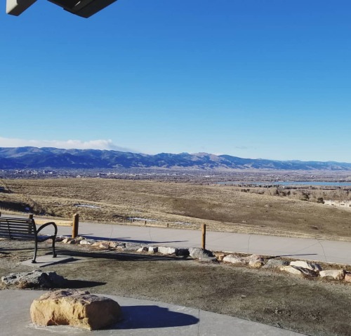 #coloradorockymountains (at Boulder Overlook) www.instagram.com/p/B636iZ5gUWx/?igshid=nl345h