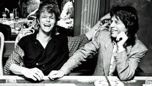 Bowie and Jagger