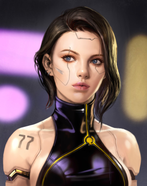 fantasy-scifi-art:  Cyberpunk  by Kim Sung Hwan 