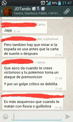 Ese momento en el q tus amigos comienzan