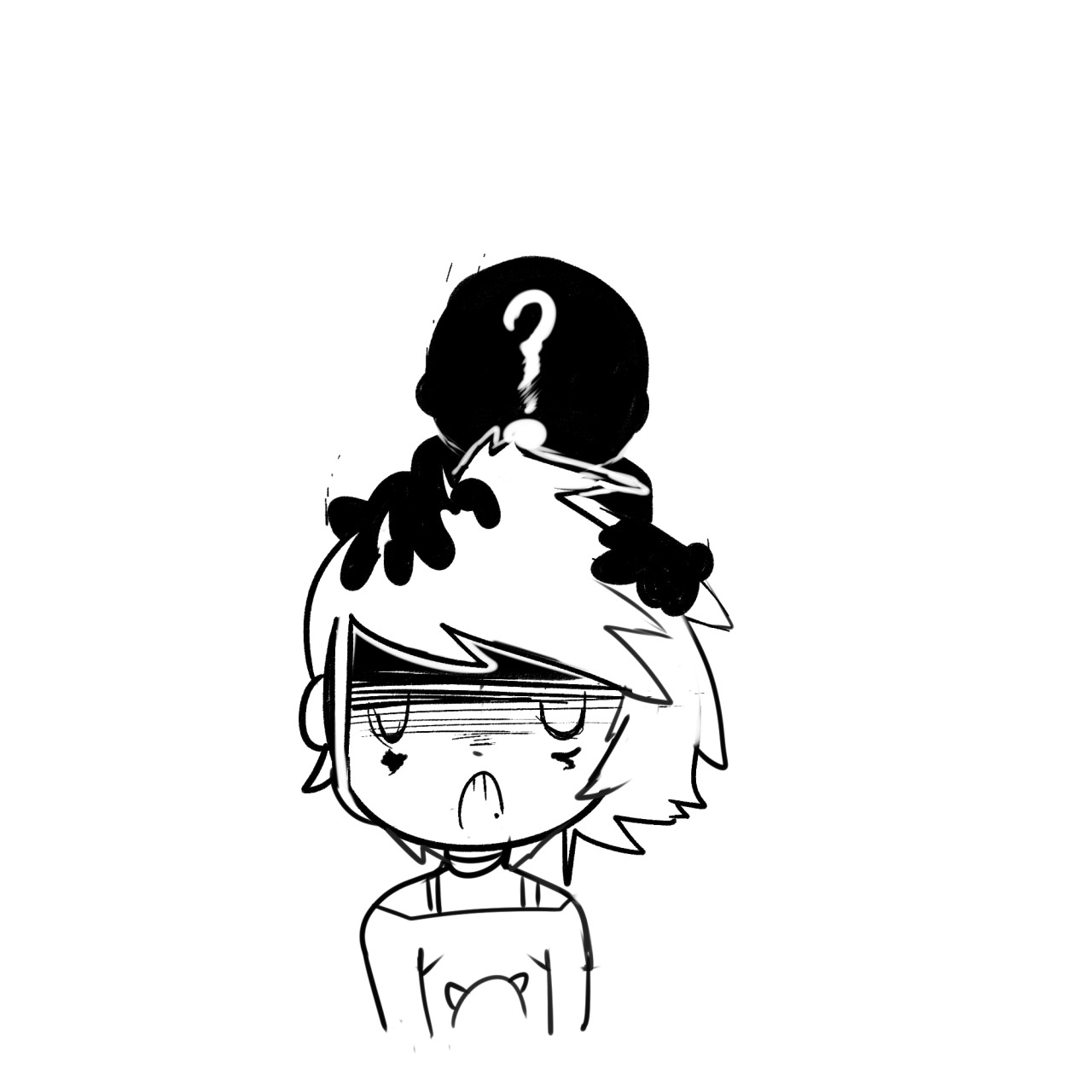 eagle-summers:  Pet the hair at your own risk… 