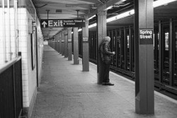 nyc-subway:  Spring street - NYC Subway Source: