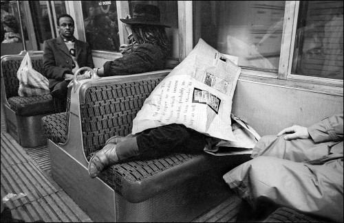 c86:Down the Tube Travellers on the London Underground 1987–1990Photography by Paul Baldesare