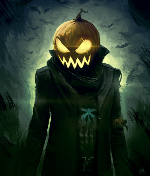 nightmaresandsexyghouls:Halloween by SimonWeaner