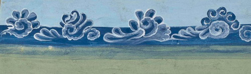 niramish:Close up of clouds in various Indian Miniatures. To see a compilation from 2016, click here