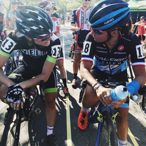 dfitzger: By @castellicycling: @gabby_durrin and @piloucaro lining up at #rscgloucester via @bokane