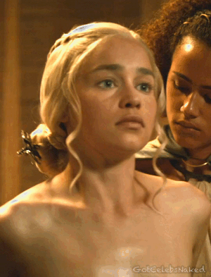 gotcelebsnaked:  Emilia Clarke - ‘Game of Thrones’ (2013)
