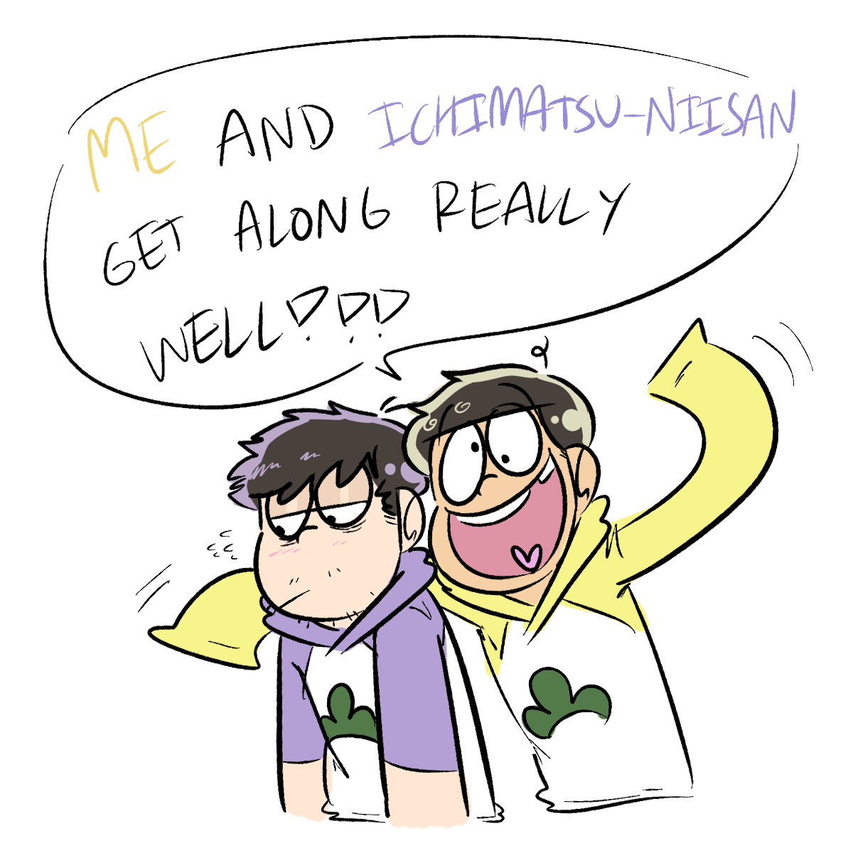 jyushimatsu-daily:  ALTHOUGH I THINK IT’S MORE THAT ICHIMATSU-NIISAN LIKES SPENDING