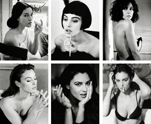 mbelluccidaily:  Monica Bellucci - Black and white
