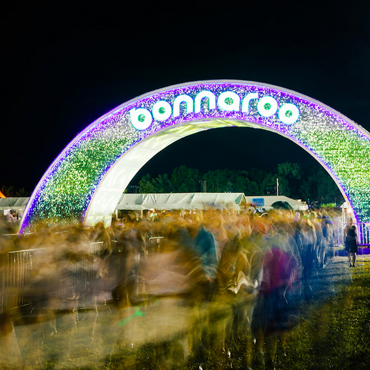 bonnaroo:  “Wise words from a man covered in glitter at Roo, ‘don’t let anyone