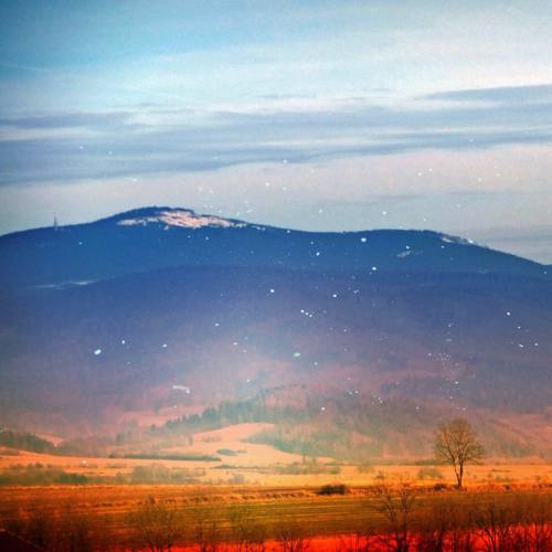 cold mountain #nature #mountains #fujifilm #sky #winter #january #webstagram #instagood #instadaily 