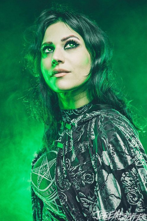 x&ndash;daughters-of-darkness&ndash;x:Cristina Scabbia by Jeremy Saffer