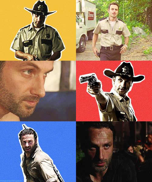 knipdyolf-blog:  The Walking Dead character:⟶ Rik Grimes. 
