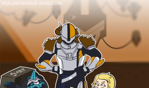 pixelatedtraveler:  Someone asked a long time ago if I could draw more “Caydie” and Amanda shenanigans. I can’t find you, but here’s some more.Been wanting to do this one for months.@ask-lordshaxx ‘s idea.