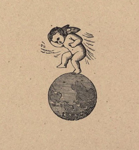 nemfrog:  An angel stomping on the Earth. Evils of the cities. 1891.