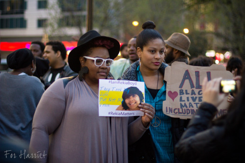 theproblackgirl:  No One Showed Up to March for Rekia Boyd“..In the same city where thousands flooded the frigid streets months ago in the name of Eric Garner, few could be seen.”Please head over to For Harriet to see more images and to read the full