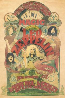 moonshininq:  babeimgonnaleaveu: Poster for Led Zeppelin&rsquo;s concert at the Wembley Empire Pool, used to help promote its Winter 1971 U.K. tour.  ☯♥☽۞ 