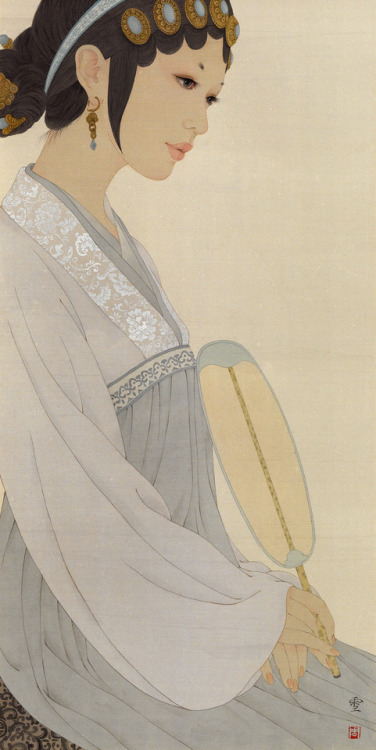 Zhou Xue aka 周雪 (Chinese) - 周雪美人计系列一 (Snow Beauty Meter series One)  Chinese Paintings: Ink 