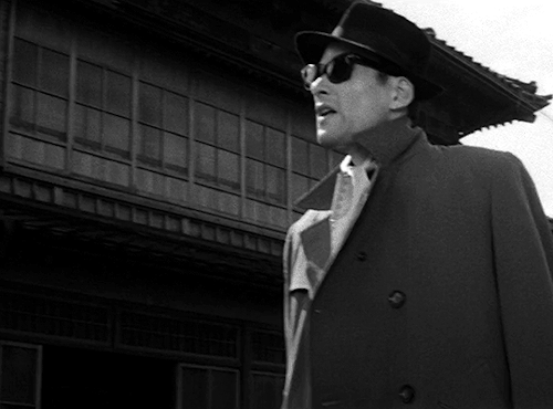 classicfilmblr: Kōjirō Kusanagi as Shinji Kumakiin Intimidation (1960) dir. Koreyoshi Kurahara