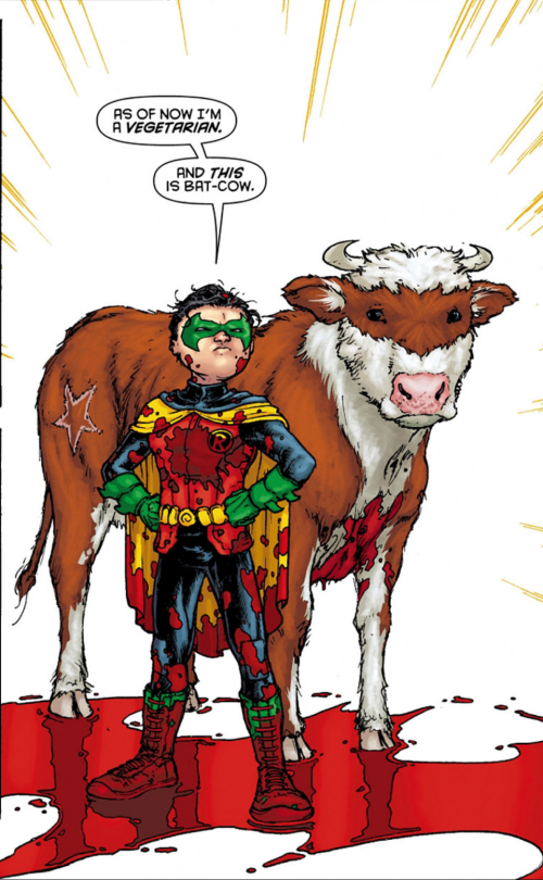 @confetti-cat Yes, Bat-Cow Is An Actual Character From The Comics!