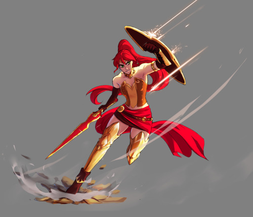 Aggh Pyrrha.. I&rsquo;ll make an alternate outfit for you someday&hellip;