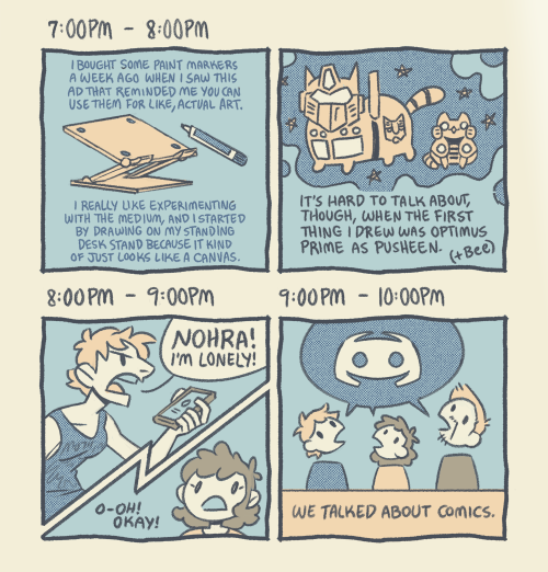 sabrebash: My panels from #hourlycomicday2021, continued in thread below. Hard, but i’m pretty proud