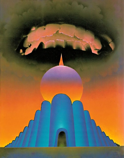 sciencefictiongallery:  Bob Haberfield - Stormbringer, 1974. 