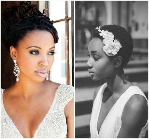 maxiefawna:  securelyinsecure:  Natural Hair Brides  Look at all of the pretty!