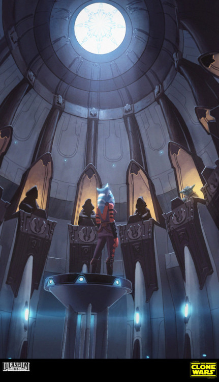 theamazingdigitalart:The amazing concept art of David Le Merrer for The Clone Wars Star Wars - The C