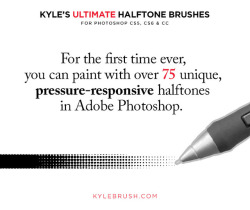 kyletwebster:Real, pressure-responsive halftone