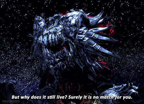 ZENOS CAN YOU HURRY THIS UP SO WE CAN FIGHT ALREADY? YAE GALVUS