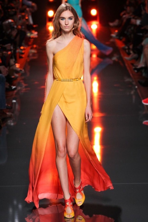 Ellie Saab Spring 2015 Ready-to-Wear. Perfect for Jennifer Lawrence (Girl on Fire)