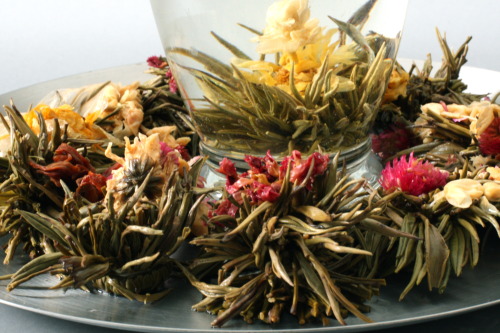 flowering tea