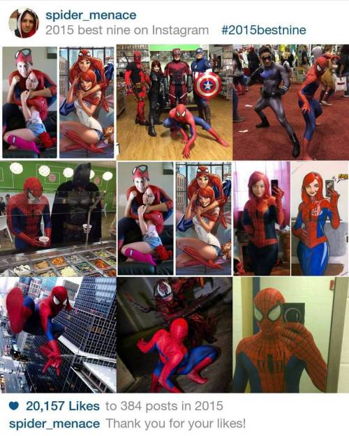 #2015bestnine - Ha! The @jscottcampbellart cover recreation got a ton of likes both times. All Spide