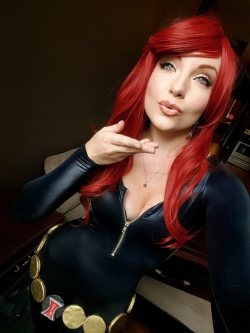 cosplayandgeekstuff:    Cosplay Butterfly (Canada) as Black Widow. Photo III by: Peter Wang Photography  