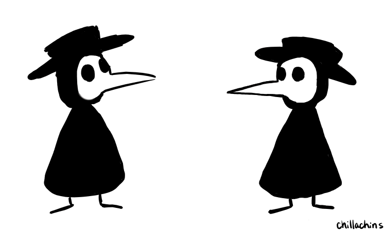 chillachins — i'm making my junior film about bubonic plague...