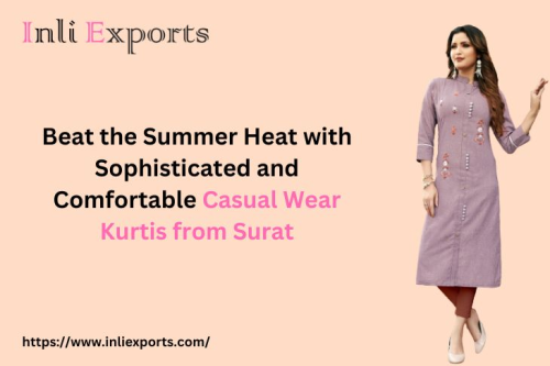 Casual Wear Kurtis from Surat: Beat the Summer Heat with It