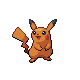 tried to make a pikachu shiny recolor. it kinda looks like a burnt cookie but i like it more than wh