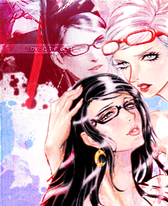 xall4one:graphic battle | vs.| @dailybayonettaround one: one relationship (platonic or romantic)