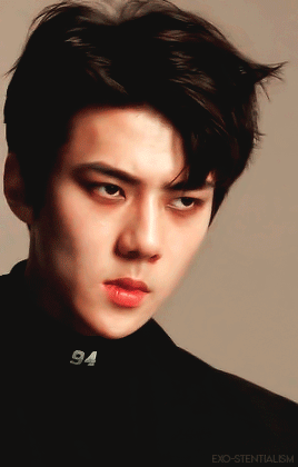 exo-stentialism:Sehun ✦ EX’ACT Monster Jacket Photoshoot↳ for @sehunlyone ♡