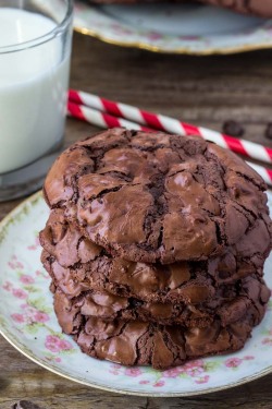 foodffs:  Flourless Chocolate Cookies recipeFollow for recipesIs this how you roll?
