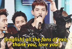 oh-luhans:130616 inkigayo - exo’s third win