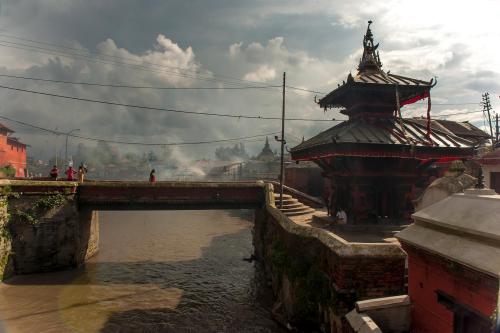 Bagmati river at Pashupatinath