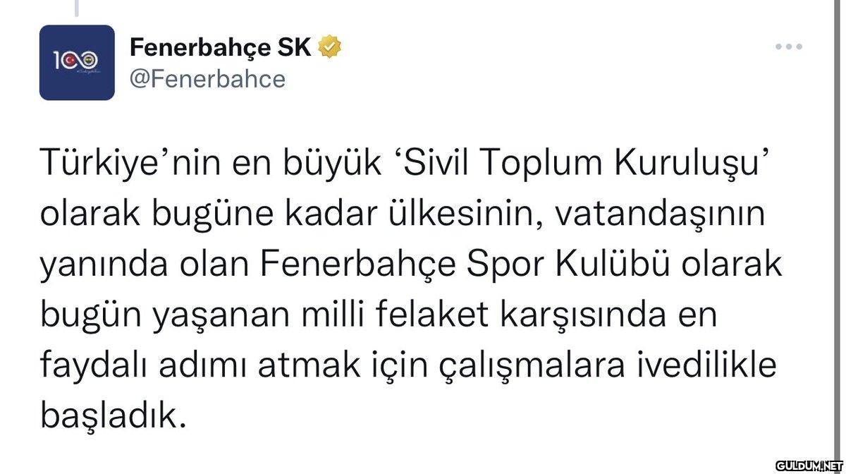 Fenerbahçe'nin attığı...