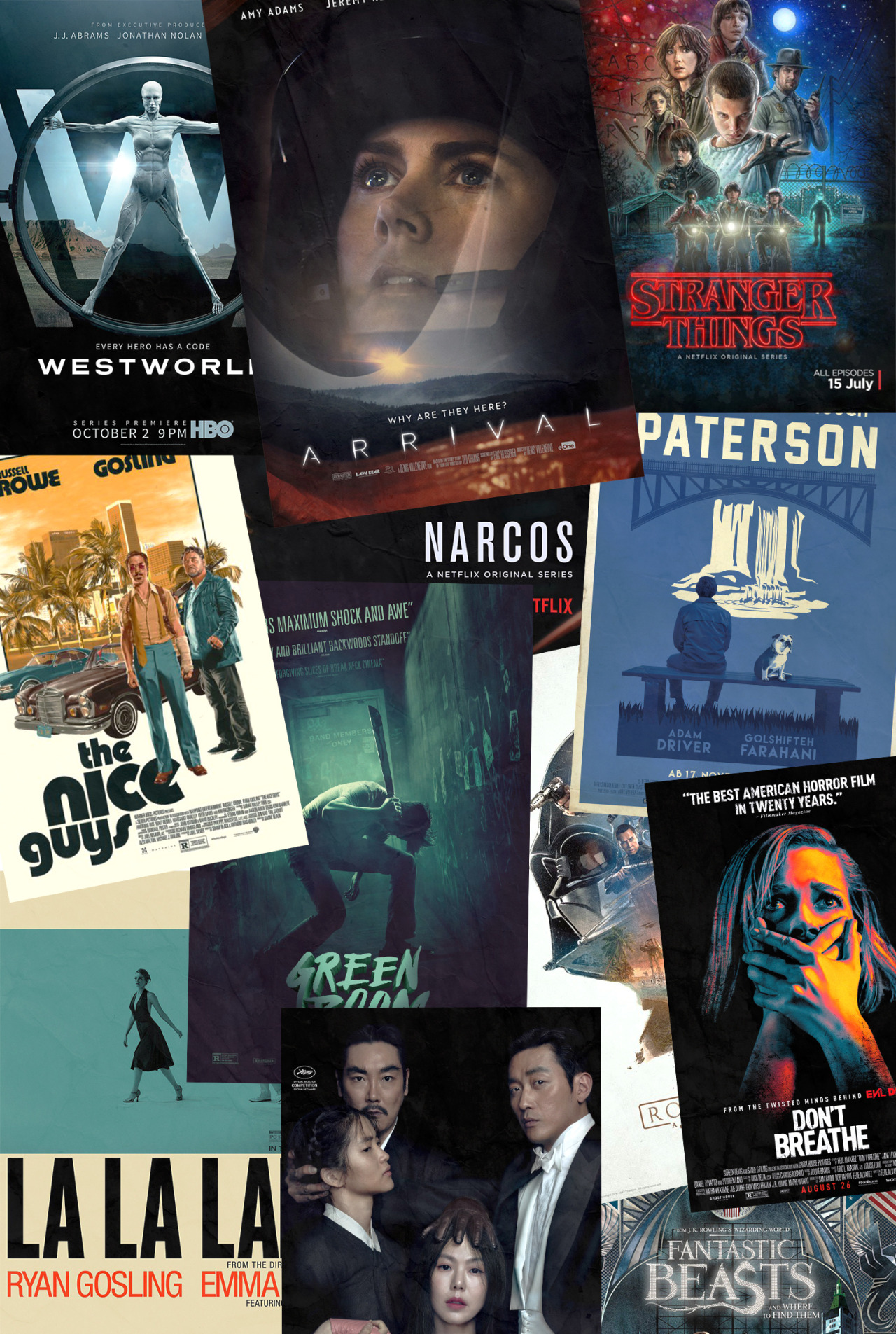 mydarktv:2016 // THE FILMS, THE POSTERS