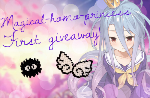 magical-homo-princess:Yes sweeties it’s giveaway time :D I’ve been wanting to thank you all for bein